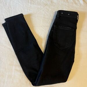 American Eagle Outfitters Black Skinny Denim